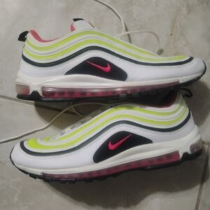 Nike Air Max 97 White Neon Pink